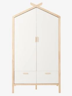 Armoire Cabane ROBINSON Blanc Mate - Vertbaudet -Vertbaudet Shop armoire cabane robinson 3