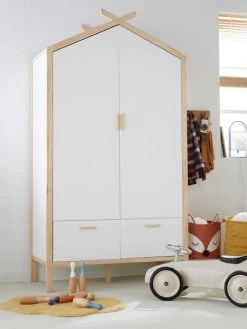 Armoire Cabane ROBINSON Blanc Mate - Vertbaudet -Vertbaudet Shop armoire cabane robinson 5