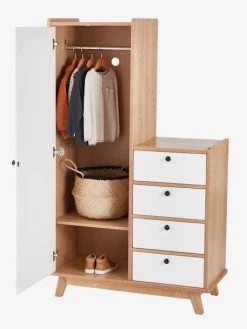 Armoire Vintage Blanc Clair Uni - Vertbaudet 11 Armoire Vintage Blanc Clair Uni - Vertbaudet -Vertbaudet Shop armoire vintage 5