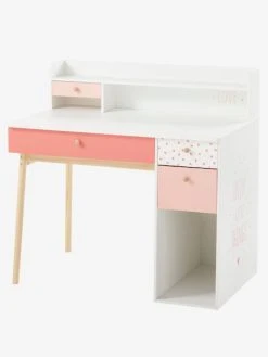 Bureau Enfant Léa Blanc - Bois - Vertbaudet -Vertbaudet Shop bureau enfant lea 2