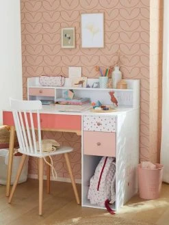 Bureau Enfant Léa Blanc - Bois - Vertbaudet -Vertbaudet Shop bureau enfant lea 3