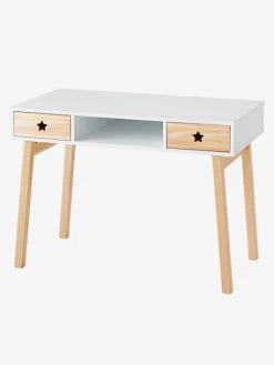 Bureau Enfant LIGNE GRANDE OURSE Blanc / Bois - Vertbaudet -Vertbaudet Shop bureau enfant ligne grande ourse 2