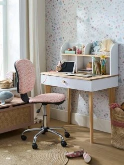 Bureau Enfant SCANDI Blanc/bois - Vertbaudet -Vertbaudet Shop bureau enfant scandi 4