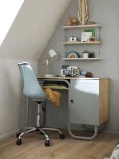 Bureau Enfant Vintage OXFORD Bleu - Vertbaudet -Vertbaudet Shop bureau enfant vintage oxford 5