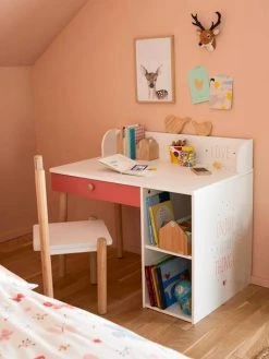 Bureau Maternelle LIGNE LÉA Blanc - Bois - Vertbaudet -Vertbaudet Shop bureau maternelle ligne lea 5