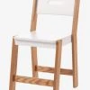 Chaise Enfant, Assise H 45 Cm LIGNE ARCHITEKT Vert/bois - Vertbaudet