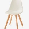 Chaise Enfant Scandinave Blanc - Vertbaudet