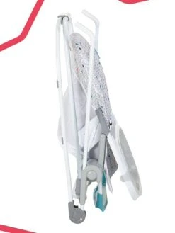 Chaise Haute Compacte BADABULLE Gris/chevrons - Badabulle -Vertbaudet Shop chaise haute compacte badabulle 3