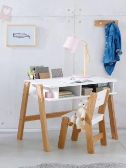 Chaise Maternelle, Assise 30 Cm LIGNE ARCHITEKT Blanc/bois - Vertbaudet -Vertbaudet Shop chaise maternelle assise 30 cm ligne architekt 2