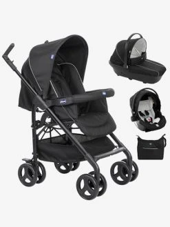 Combiné CHICCO Trio Sprint Noir/gris - Chicco