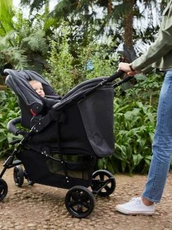 Combiné Duo Babycoque + Poussette Vertbaudet Primacity Noir/gris - Vertbaudet -Vertbaudet Shop combine duo babycoque poussette vertbaudet primacity 5