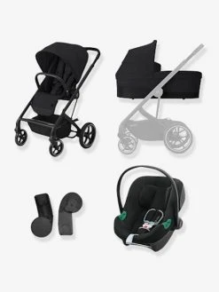 Combiné Trio CYBEX Balios S Lux 3-in-1 Noir (deep Black) - Cybex -Vertbaudet Shop combine trio cybex balios s lux 3 in 1 3