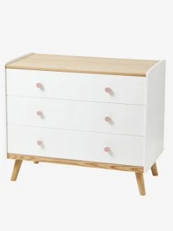 Commode Avec Poignées Personnalisables LIGNE CONFETTI Vert - Vertbaudet -Vertbaudet Shop commode avec poignees personnalisables ligne confetti 3