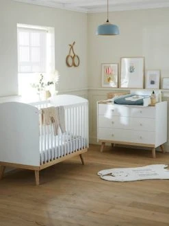 Commode Avec Poignées Personnalisables LIGNE CONFETTI Vert - Vertbaudet -Vertbaudet Shop commode avec poignees personnalisables ligne confetti 5