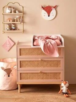 Commode En Cannage LIGNE POÉSIE Rose - Vertbaudet -Vertbaudet Shop commode en cannage ligne poesie 3