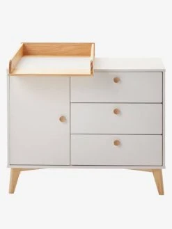 Commode SONGE Blanc/bois - Vertbaudet -Vertbaudet Shop commode songe 3