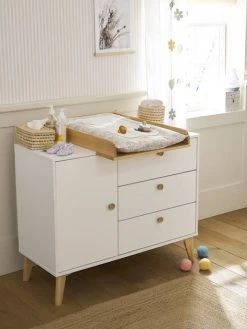 Commode SONGE Blanc/bois - Vertbaudet -Vertbaudet Shop commode songe 5