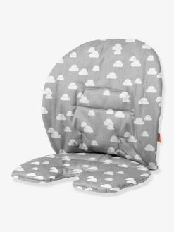 Coussin D’assise Pour Chaise Haute Steps STOKKE Gris/nuages - Stokke -Vertbaudet Shop coussin dassise pour chaise haute steps stokke 3