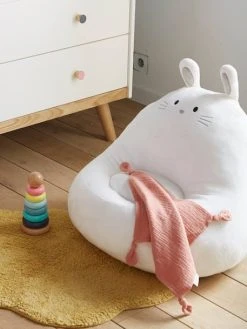 Fauteuil Lapin Fausse Fourrure Blanc - Vertbaudet -Vertbaudet Shop fauteuil lapin fausse fourrure 2