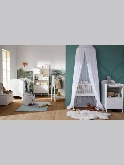 Lit Bébé à Barreaux LIGNE SIRIUS Blanc - Vertbaudet -Vertbaudet Shop lit bebe a barreaux ligne sirius 4