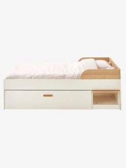 Lit Enfant Multi Rangements HAPPY Blanc - Vertbaudet -Vertbaudet Shop lit enfant multi rangements happy 4