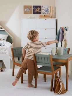 Lot De 2 Chaises Outdoor Maternelle Summer Kaki - Vertbaudet -Vertbaudet Shop lot de 2 chaises outdoor maternelle summer 3