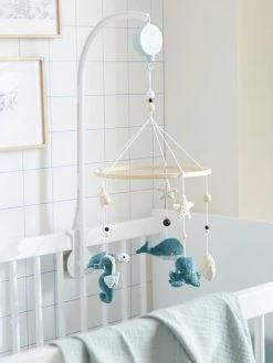 Mobile Musical SOUS L'OCÉAN Bleu / Multicolore - Vertbaudet -Vertbaudet Shop mobile musical sous locean 5