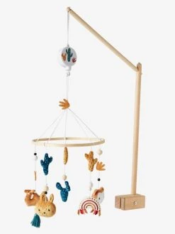 Mobile Musical WILD SAHARA Beige / Multicolore - Vertbaudet -Vertbaudet Shop mobile musical wild sahara 2