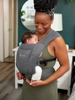 Porte-bébé Embrace Soft Air Flex ERGOBABY Gris - Ergobaby -Vertbaudet Shop porte bebe embrace soft air flex ergobaby 3