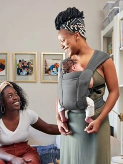 Porte-bébé Embrace Soft Air Flex ERGOBABY Gris - Ergobaby -Vertbaudet Shop porte bebe embrace soft air flex ergobaby 4
