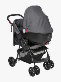 Poussette Combinée Vertbaudet Triocity II Gris Chiné - Vertbaudet -Vertbaudet Shop poussette combinee vertbaudet triocity ii 3