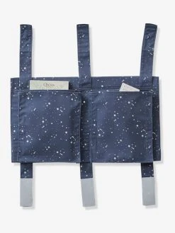 Rangement Multi Poches Spécial Lit En Hauteur Bleu Marine - Vertbaudet