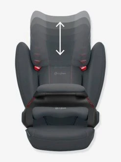 Siège-auto évolutif CYBEX Silver Pallas B2-Fix Isofix Groupe 1/2/3 Volcano Black - Cybex -Vertbaudet Shop siege auto evolutif cybex silver pallas b2 fix isofix groupe 123 2