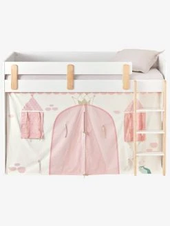 Tente De Lit Princesse Féérique Pour Lit Mezzanine Mi Hauteur Ligne Everest Rose - Vertbaudet -Vertbaudet Shop tente de lit princesse feerique pour lit mezzanine mi hauteur ligne everest 3