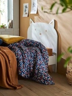 Tête De Lit Enfant Chat Blanc - Vertbaudet -Vertbaudet Shop tete de lit enfant chat 1