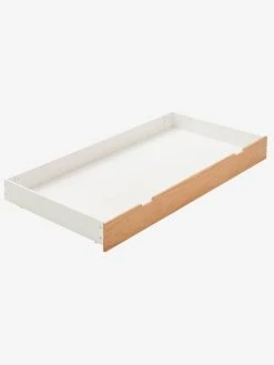 Tiroir De Rangement Lit Enfant LIGNE CONFETTI Blanc / Bois - Vertbaudet